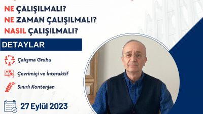 27 EYLÜL 2023 Eş Terapisinde İletişim Çalışma Grubu